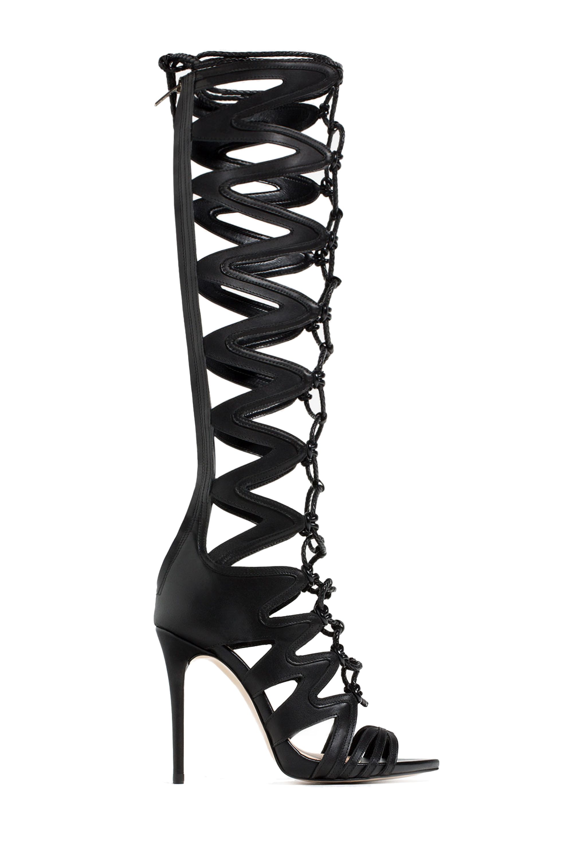 Summer Fashion Strappy Knee High Gladiator Stiletto Heel Pumps Sandals Shoes  G32 | eBay